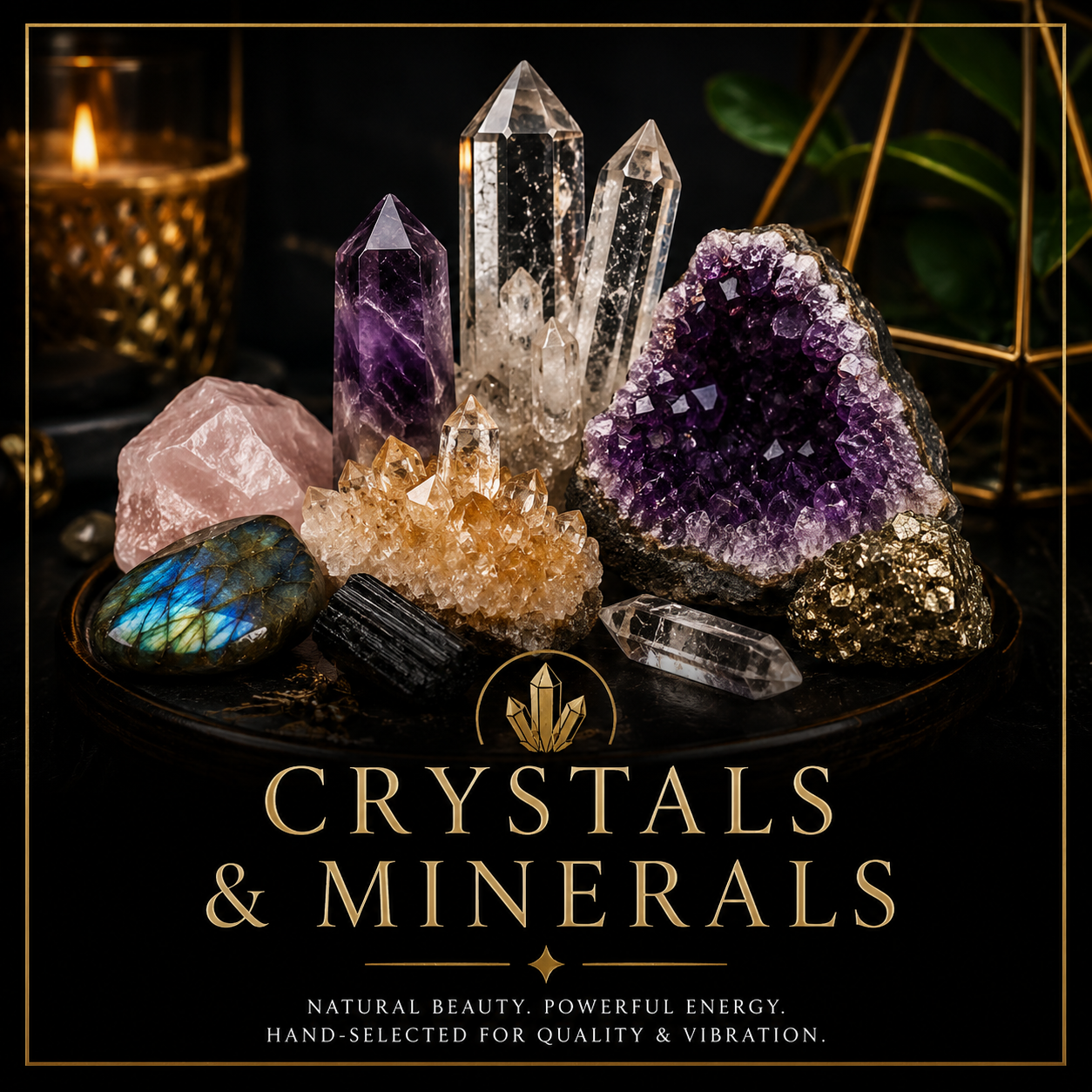 CRYSTALS AND MINERALS