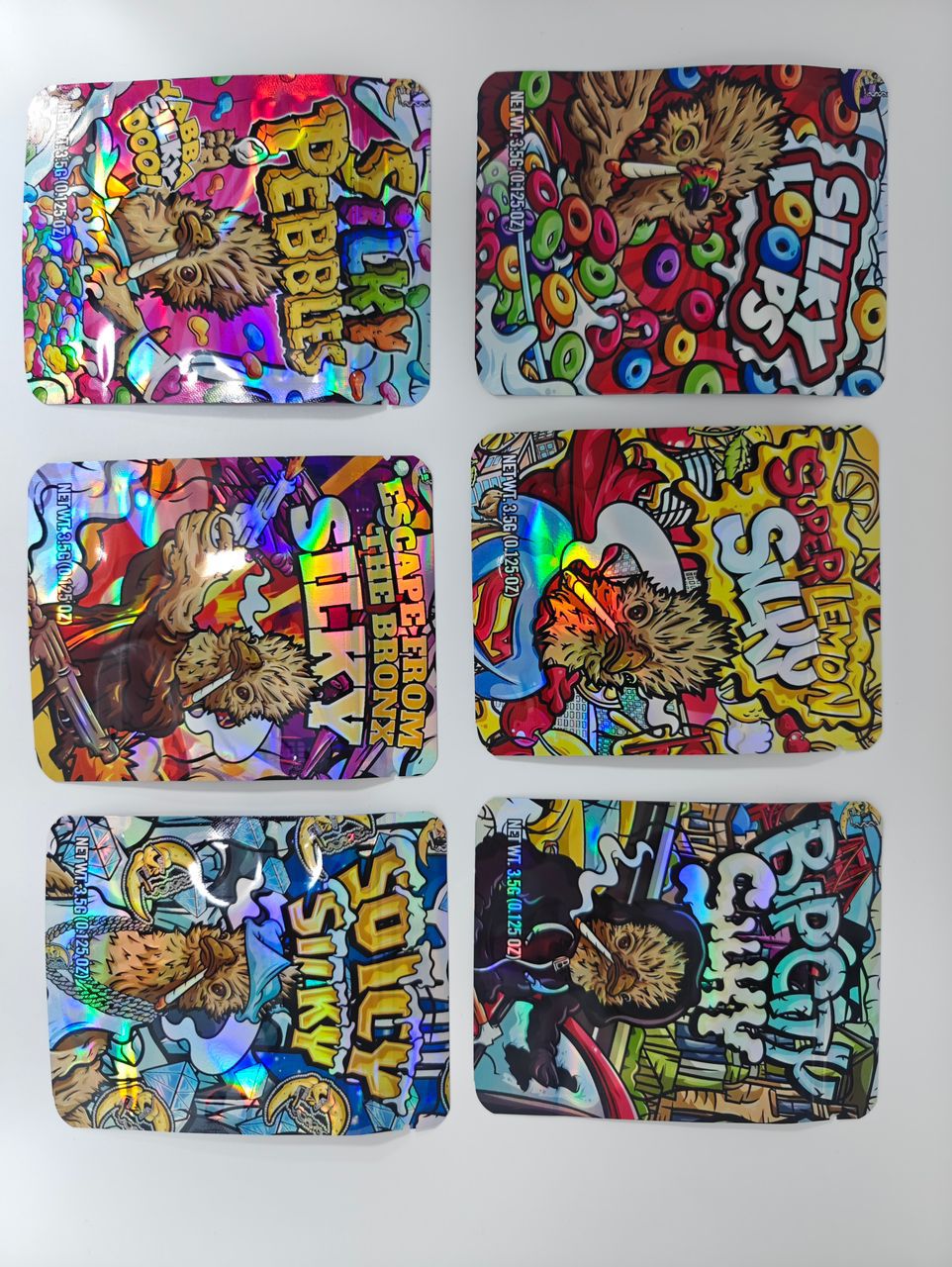 MYLAR BAGS DESIGNS