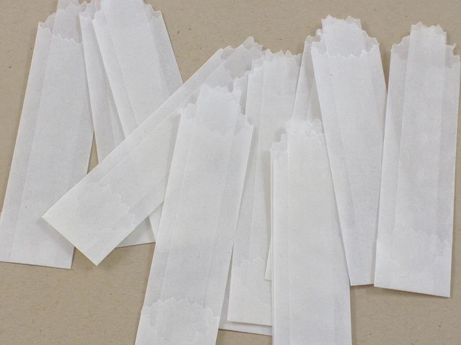Vellum Glassine Stamp Wax Paper Envelope Bags