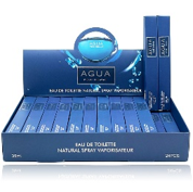 Luxury Fresh Aquatic Citrus Eau de Toilette Travel Spray 35ml | Long-Lasting Pocket Perfume